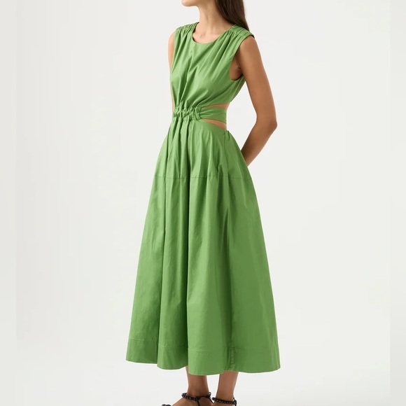 Green AJE Zorina Dress - Picture 3 of 4